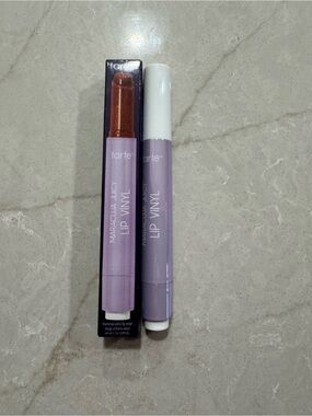Tarte lip vinyl shimmering cinnamon spice  2.7g/.095oz NIB